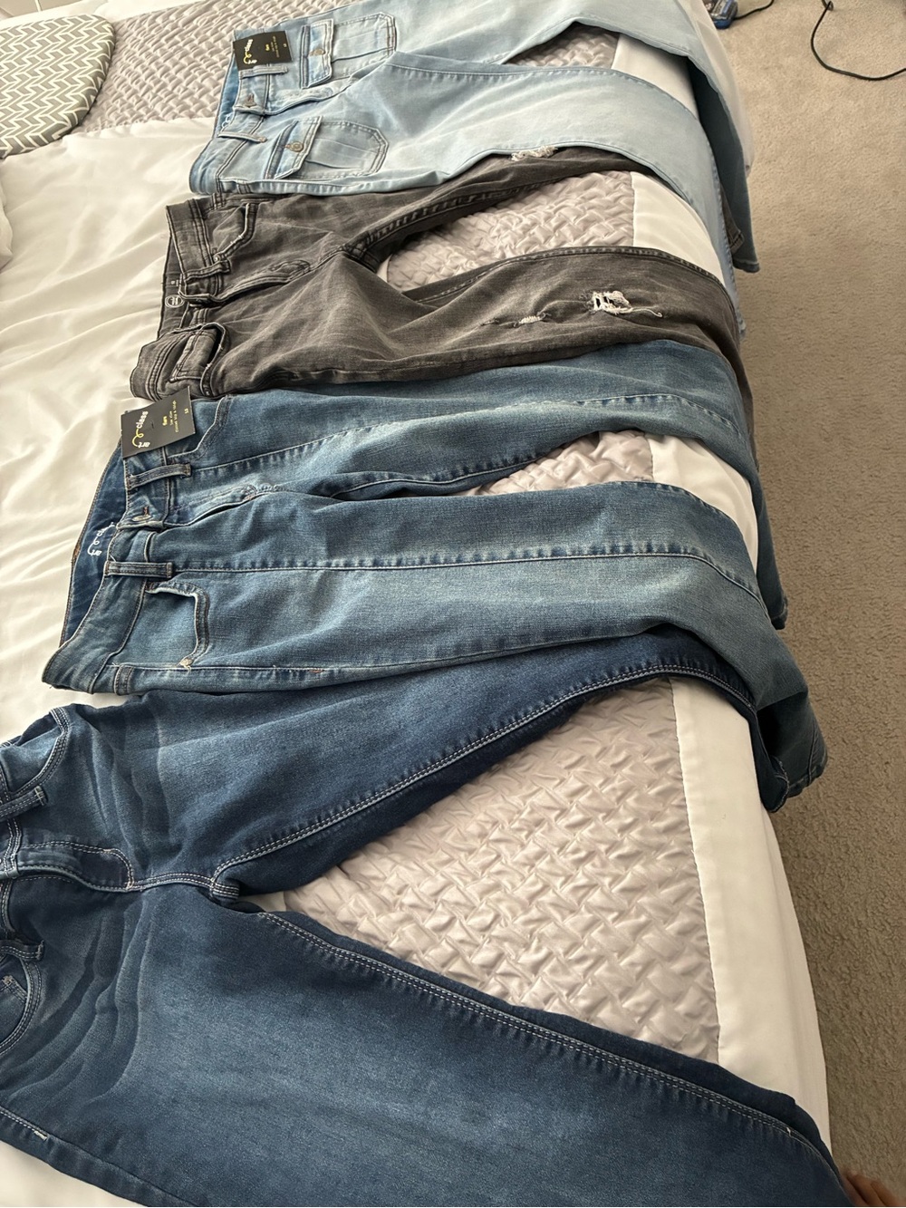 Girls lot jeans size 10-12